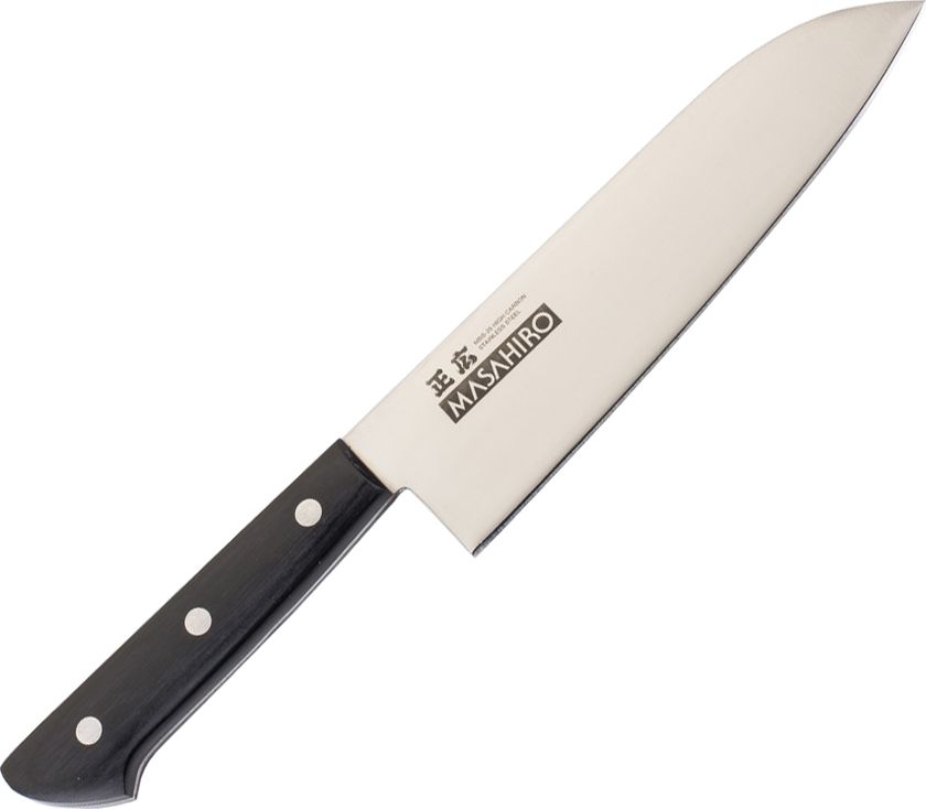 Masahiro Nóż Masahiro MV-L Santoku 175mm [14123] uniwersalny