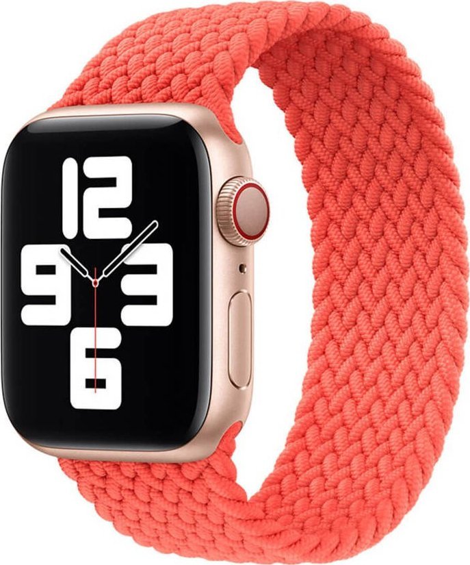 Apple APPLE PASEK APPLE WATCH 3J268ZM/A BRAIDED SOLO LOOP 44MM SIZE 8 ELECTRIC ORANGE ORYGINALNA PLOMBA standard