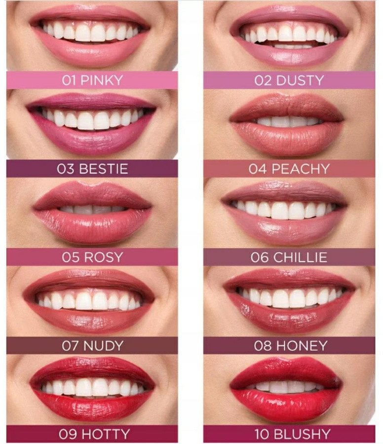 Eveline VinyLove Długotrwała pomadka płynna z efektem winylowym 4 Peachy 4 ml