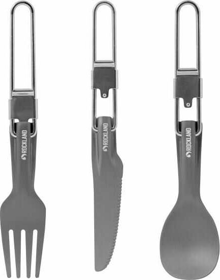 Rockland Zestaw ultralekkich sztućców - łyżka, widelec, nóż