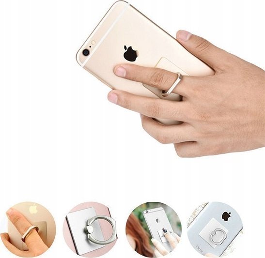 Podstawka Vega UCHWYT TELEFONU STOJAK USTA ZŁOTY UNIWERSALNY VEGA NA RĘKĘ RING HOLDER