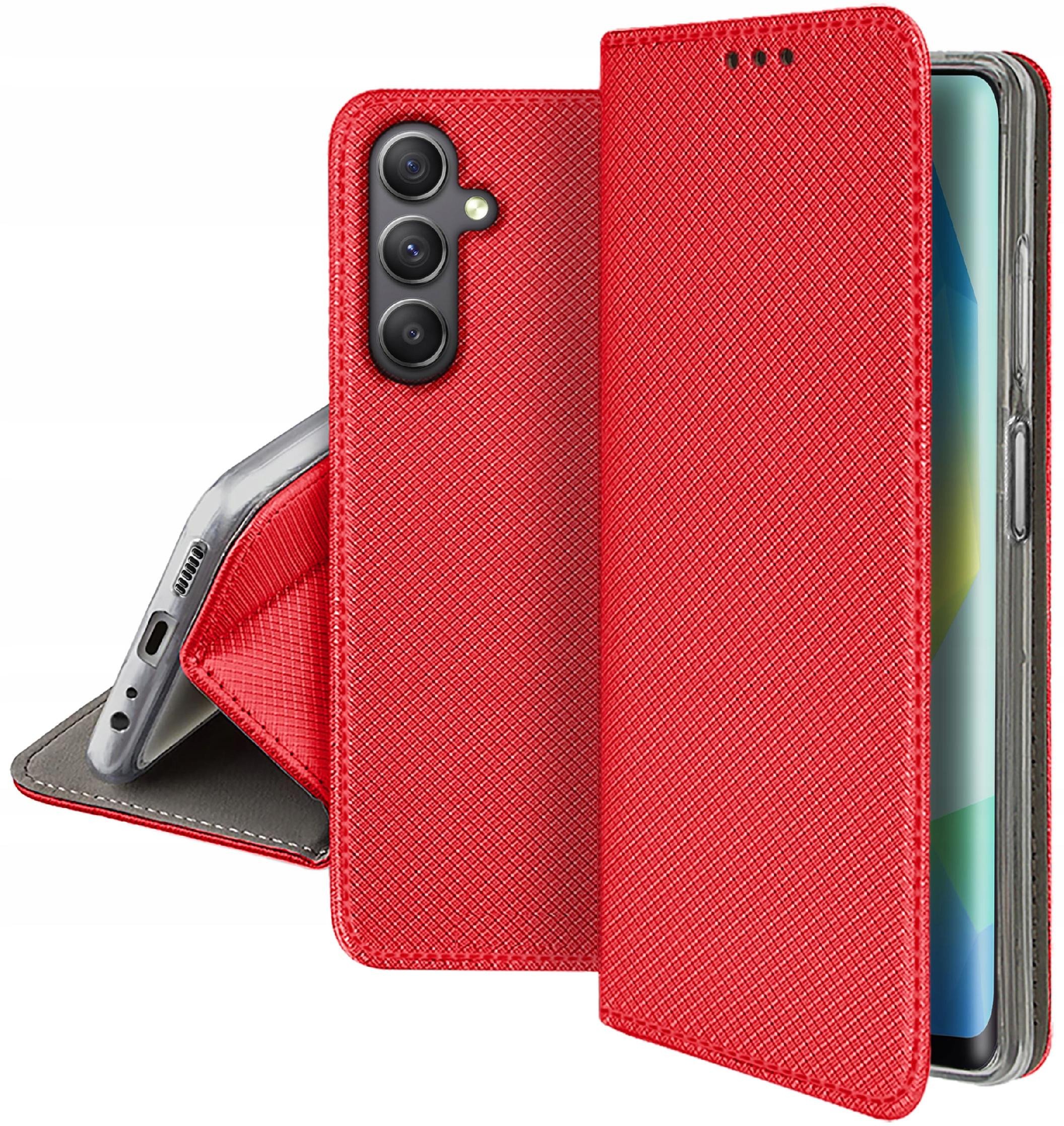 Etui do Samsung Galaxy A16 5G SMART MAGNET CASE PORTFEL + SZKŁO 9H