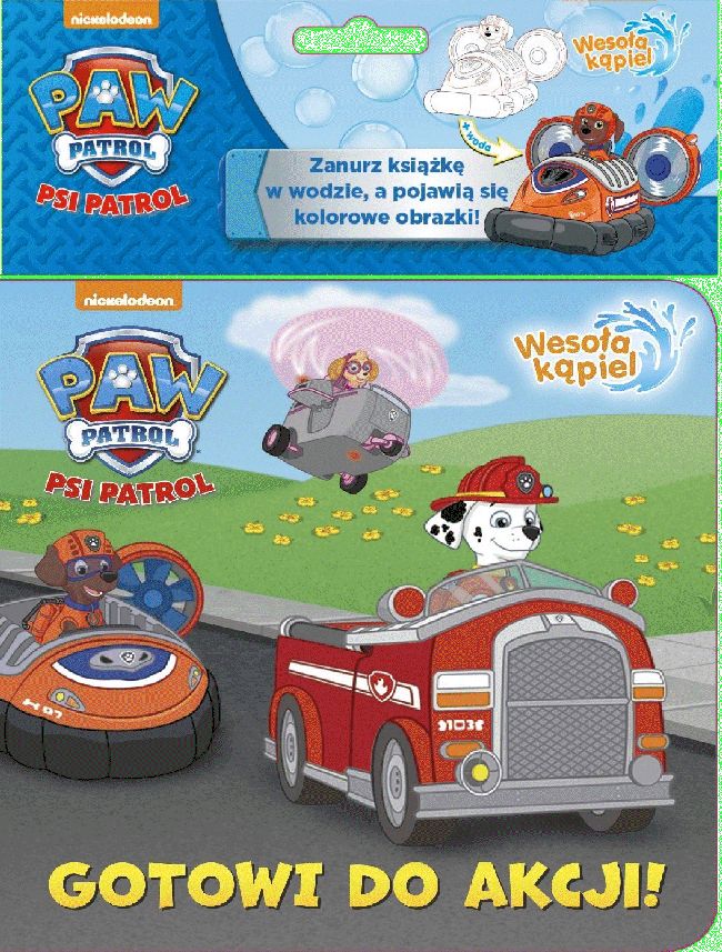 Media Service Zawada Psi Patrol. Wesoła Kąpiel. Gotowi Do Akcji