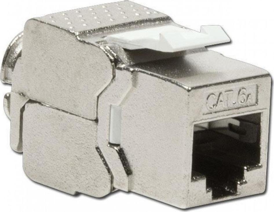 Intellinet Network Solutions Intellinet Moduł Keystone RJ45 Cat6a 10G beznarzędziowy ekranowany slim