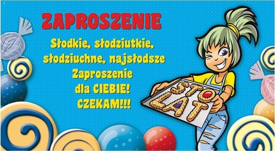 Stamp Zaproszenia Young nr 02 (opakowanie 10 szt)