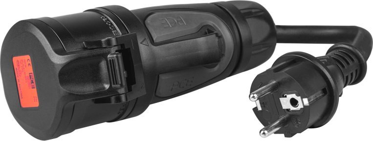 Kabel do ładowania samochodów Green Cell Przejściówka Schuko 230V do Adapter Siłowy Czerwony CEE 16A 400V 5P