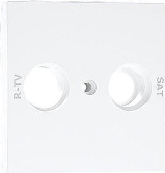 Efapel EFAPEL AQUARELLA ELEMENT CENTRALNY DO GNIAZDA ANTENOWEGO RTV SAT ALUMINIUM 90686 TAL