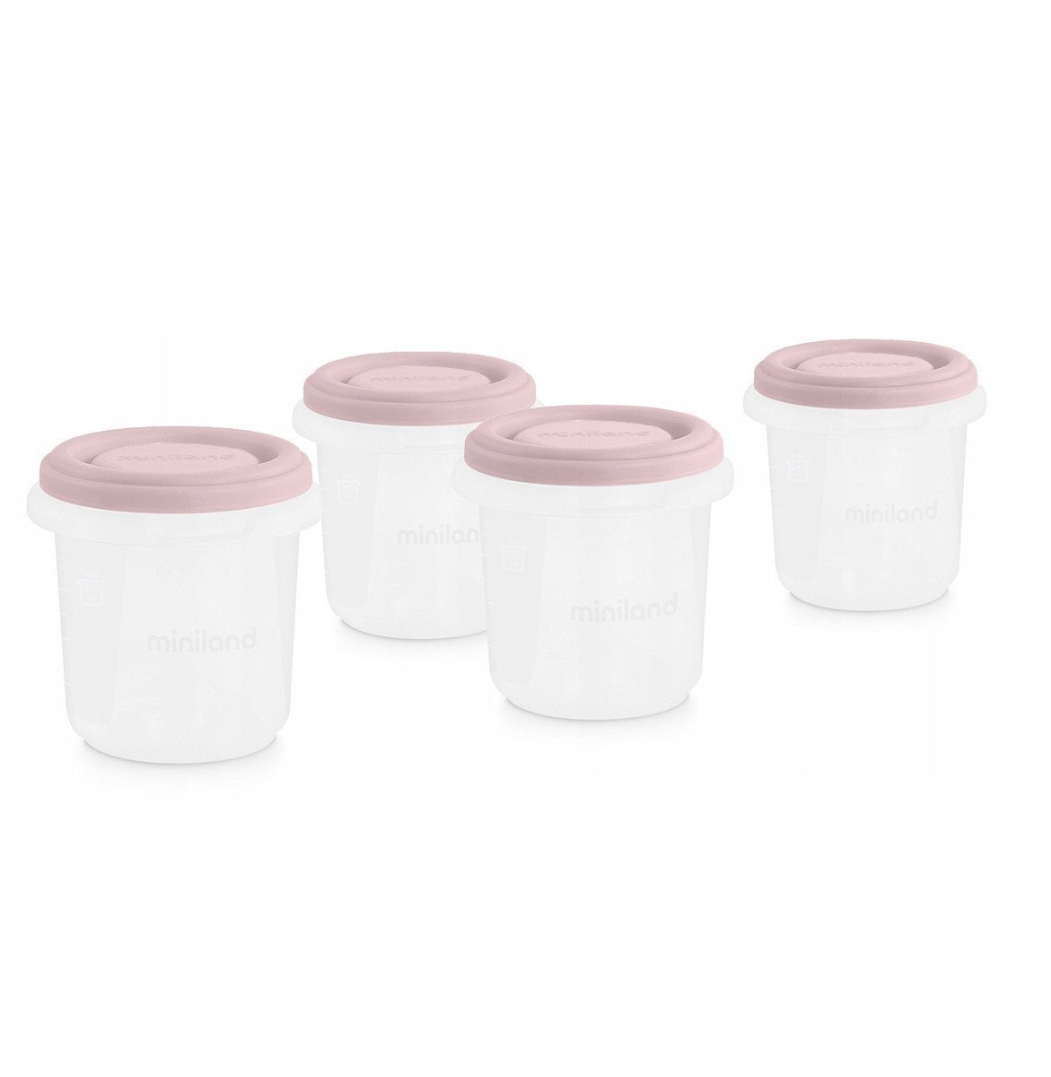 ML89541 POJEMNIKI HERMET.TERRA PUD.RÓŻ 4X250ML