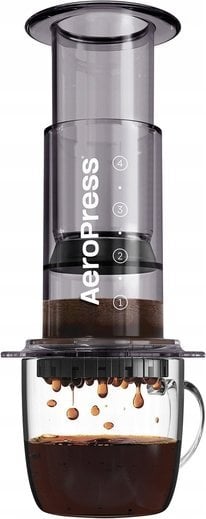 Aero Press AeroPress Clear Black - Zaparzacz do kawy czarny