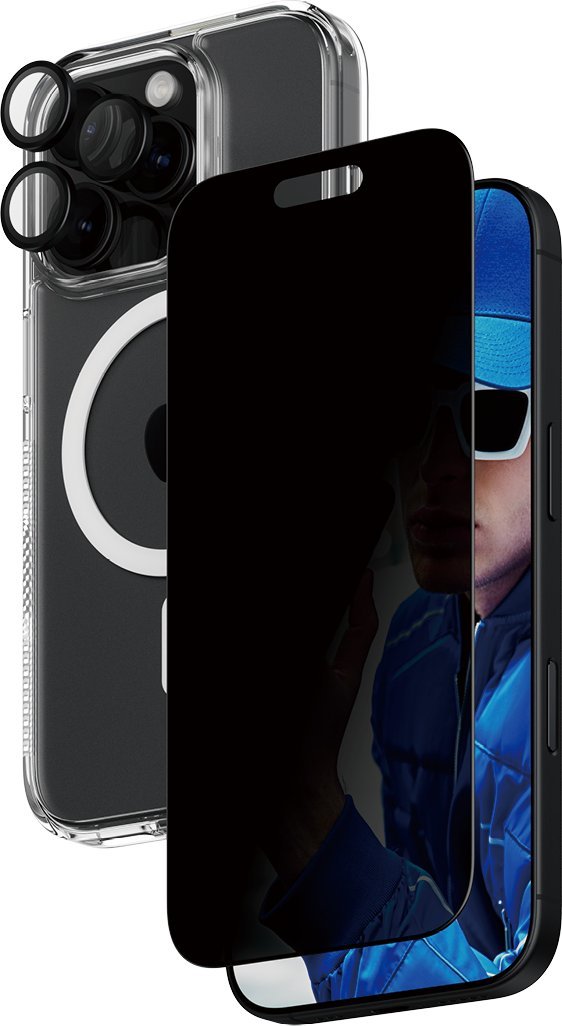 PanzerGlass PanzerGlass 3-in-1 Privacy Protection iPhone 24 6.3" Pro