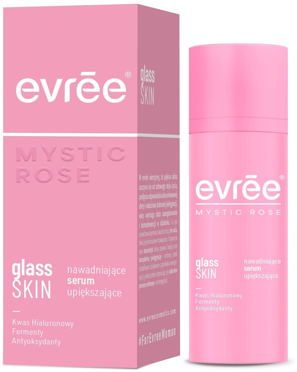 EVREE Mystic Rose Glass Skin Nawadniające serum upiększające 30 ml