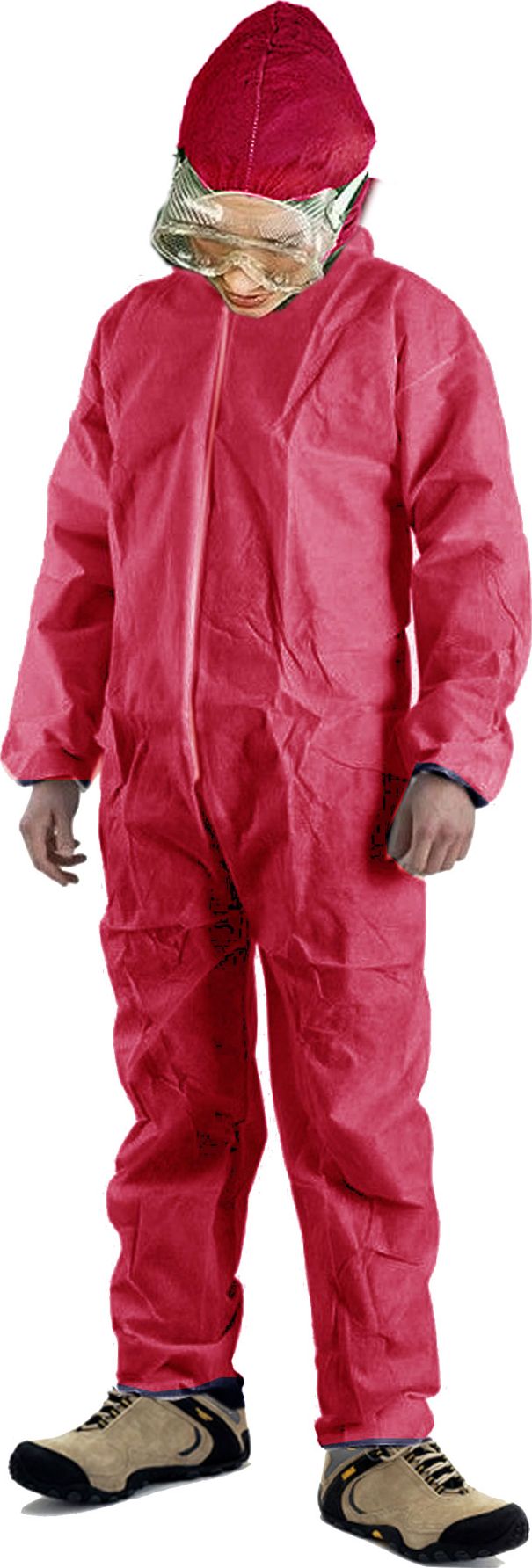 Reis Kombinezon Roboczy Malarski Ochronny Czerwony Xxxl