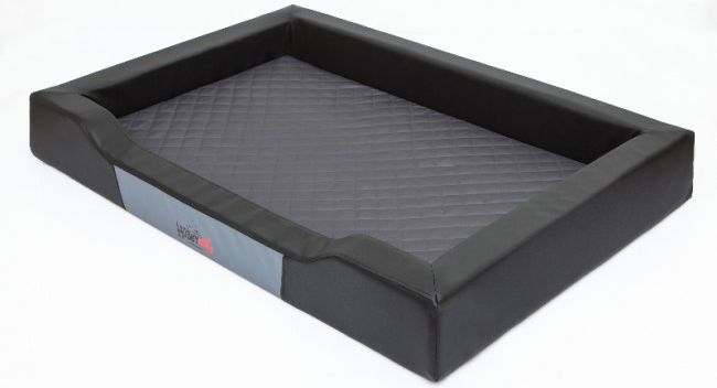 Hobbydog Legowisko Deluxe - Czarno-grafitowe XXL