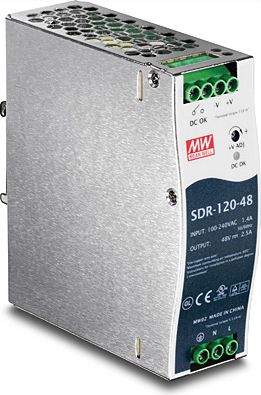 TRENDnet Zasilacz DIN, 48V, 120W (TI-S12048)