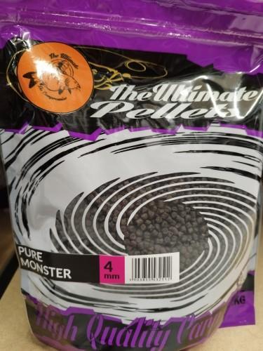 Ultimate Products The Ultimate PURE MONSTER PELLETS 4 mm 1 KG - pellet zanętowy