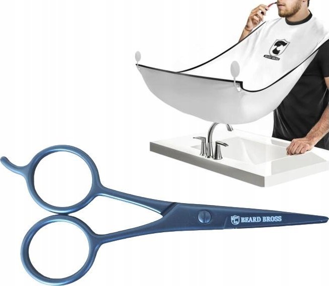 Beard Bross Zestaw Tempera Nożyczki Peleryna Beard Bross brody
