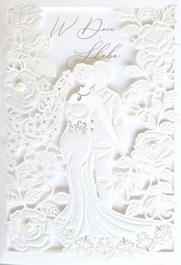 Karnet Ślub laser KP-287