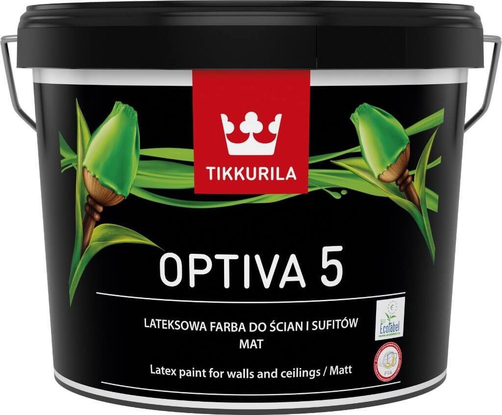 Tikkurila PAINT OPTIVA MATT 5 BA 0.9L