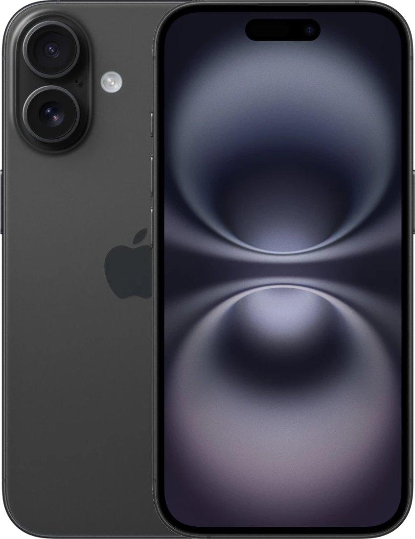 Smartfon Apple iPhone 16 5G 8/256GB Czarny (MYEE3HN/A)