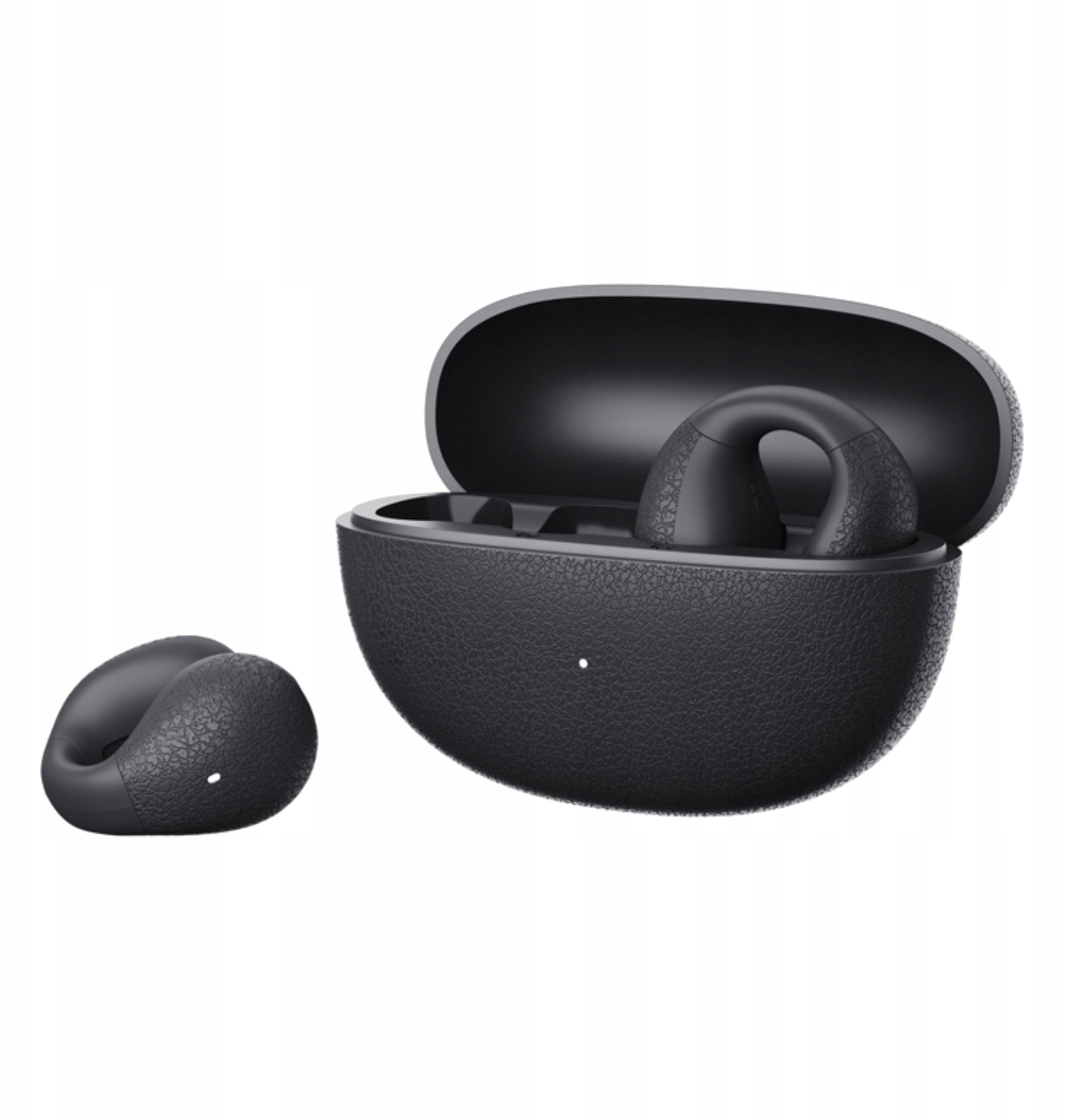 Bezprzewodowe słuchawki z klipsem QCY Crossky C10 Bluetooth 5.4 czarne