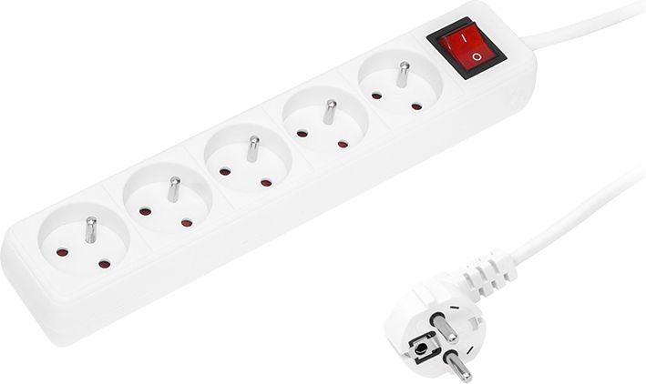 Listwa zasilająca Blow PR 5 gniazd 3 m biała (98-038)