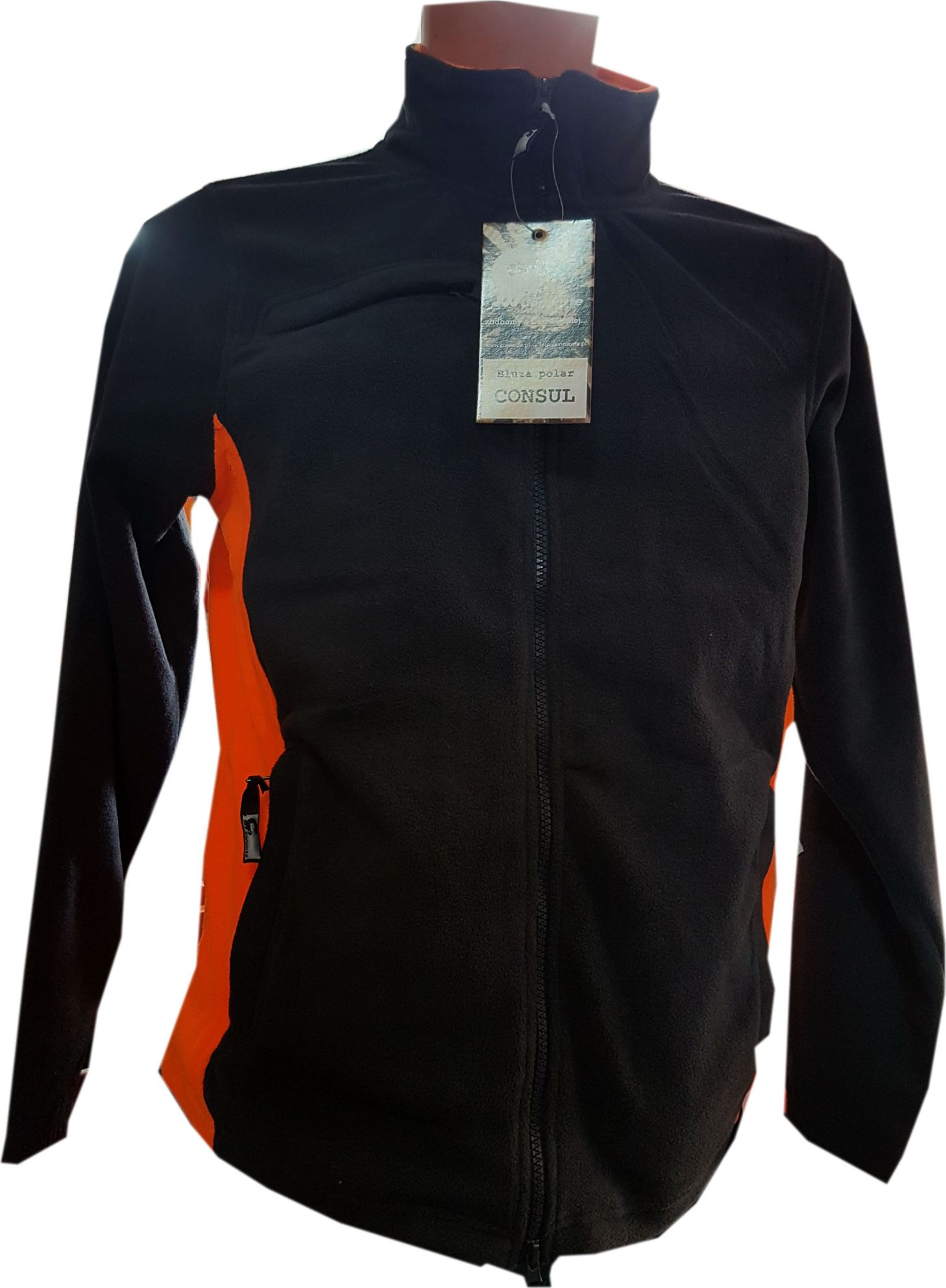 Consorte Consul Polar Miękka Ciepła Bluza Polarowa Szara Xl