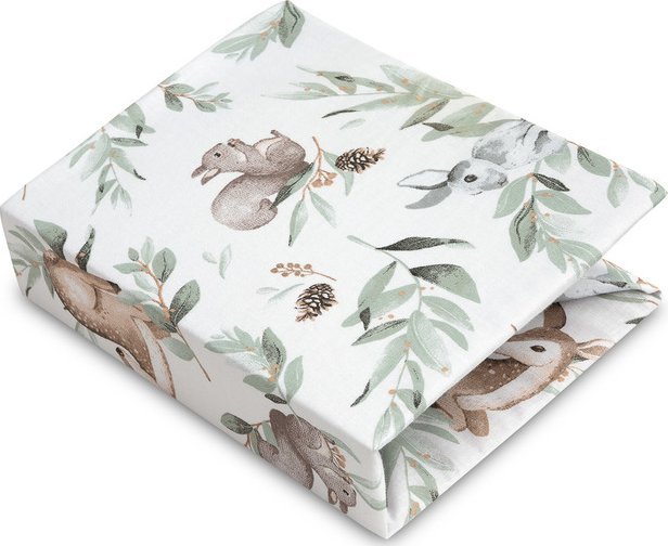 Sensillo PRZEŚCIERADŁO DRUKOWANE SARENKI 60X120CM