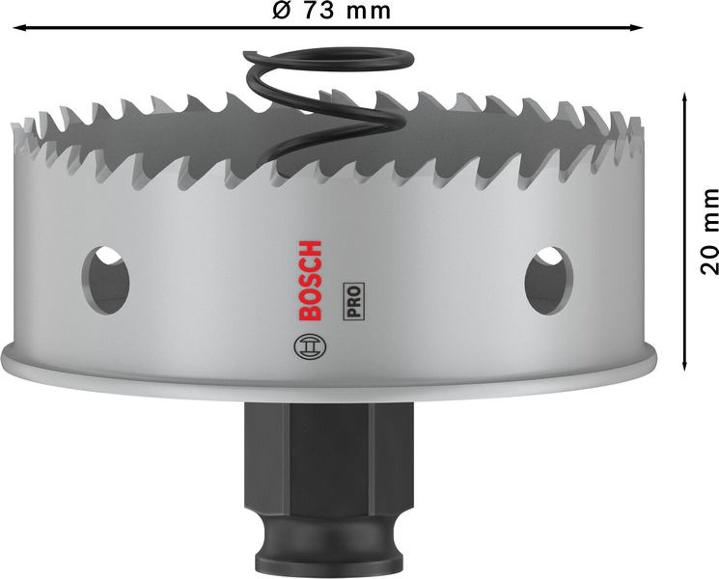 OTWORNICA P SM B 73mm