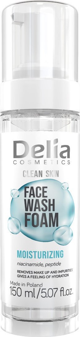 Delia Clean skin pianka nawilżająco-normalizująca 150ml