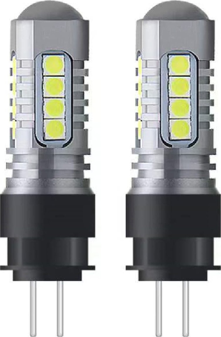 AMiO Żarówki led canbus 3030 18smd hp24w white 12v/24v