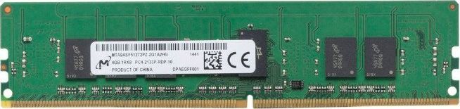Micron Pamięć RAM Micron 4GB DDR4 2133MHz PC4-2133P-R do Stacji Serwerów