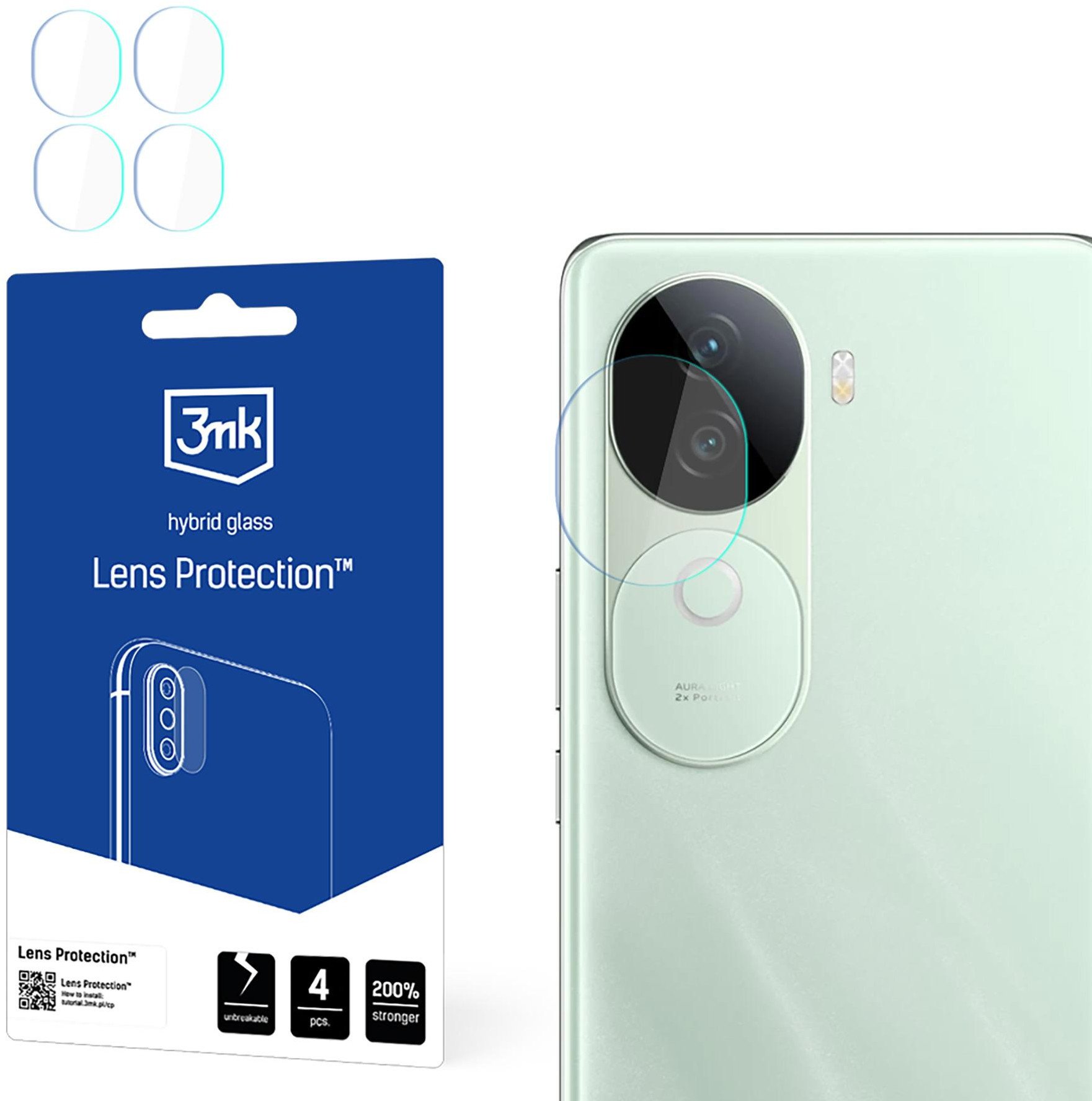 VIVO V40E - 3MK LENS PROTECTION