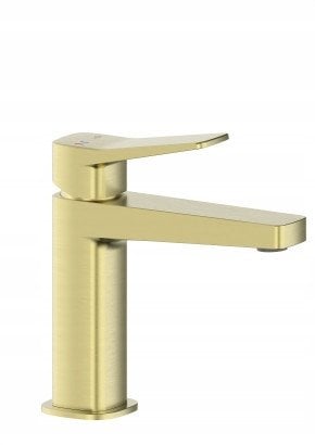 4522-815-31 / KFA / MALAGA / BATERIA UMYWALKOWA STOJĄCA, ZE SPUSTEM CLICK CLACK, PVD BRUSHED GOLD /