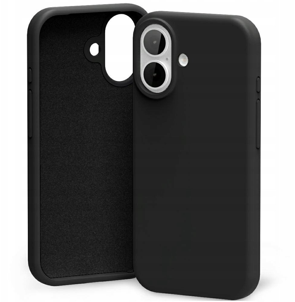 Etui Mercury Silicone do iPhone 17 czarny