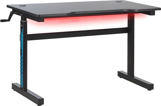 Biurko Beliani Durbin Czarne 120 cmx60 cm