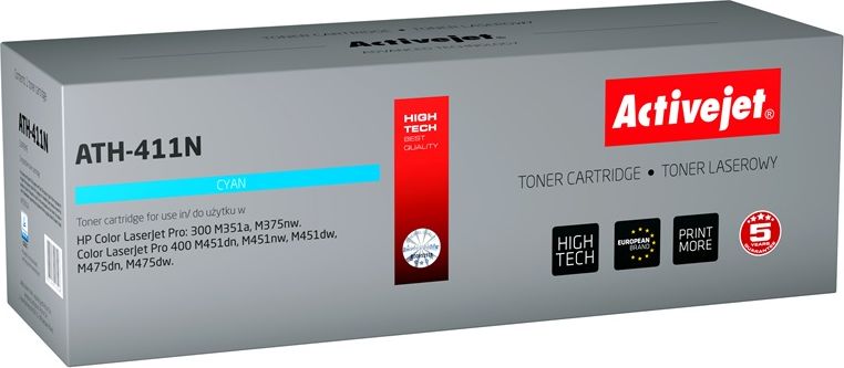 Toner Activejet ATH-411N Cyan Zamiennik 305A (ATH411N)