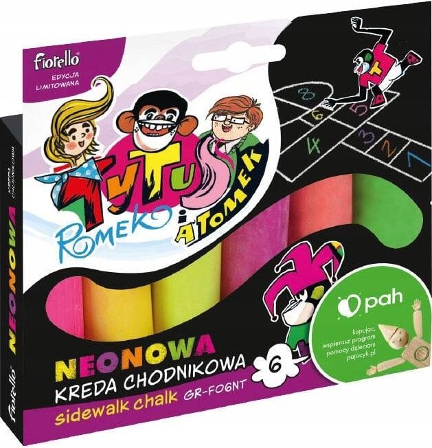 Fiorello Kreda chodnikowa neon Tytus 6 kolorów FIORELLO
