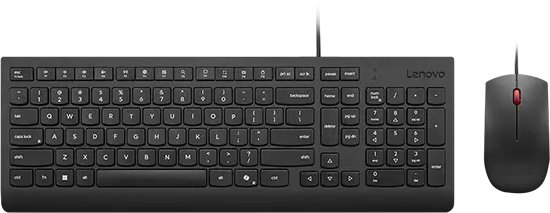 Klawiatura Lenovo 4X31R64409, Full-size (100%), Wired, USB, Black