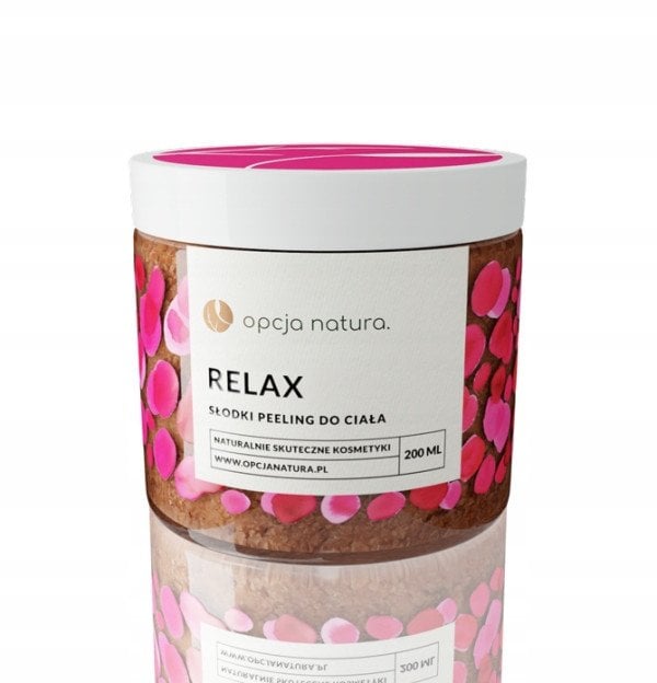 OPCJA NATURA_Peeling Relax słodki peeling do ciała 200ml