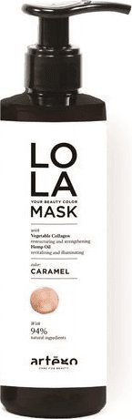 Artego Artego LOLA Your beauty color Maska odświeżająca kolor włosów Caramel, 200ml