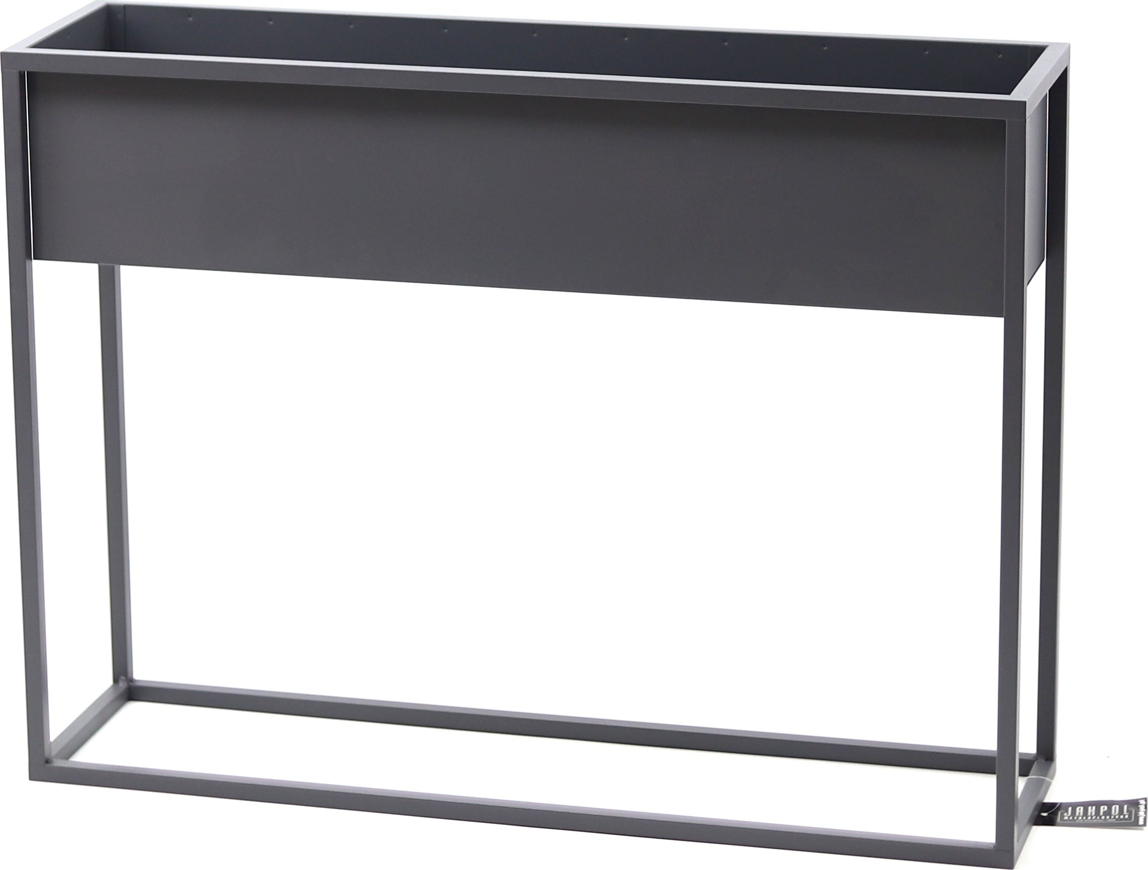 Jakpoldesign Kwietnik Metalowy Stojak CUBO 60x80cm szary skrzynka loft 05-07/S