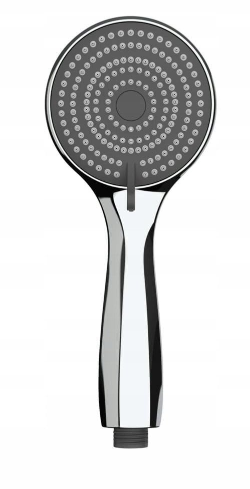 Słuchawka prysznicowa z funkcją oszczędzania wody, Ø 9,6 cm, 3 strumienie, WENKO