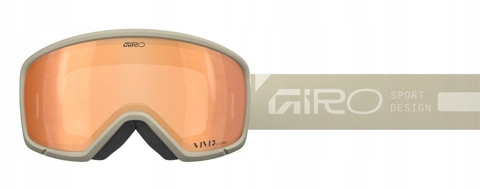 Giro Gogle zimowe damskie MILLIE STONE RAILS (Toric) (Lustrzana szyba kolorowa VIVID-Carl Zeiss COPPER 19-42% S2)