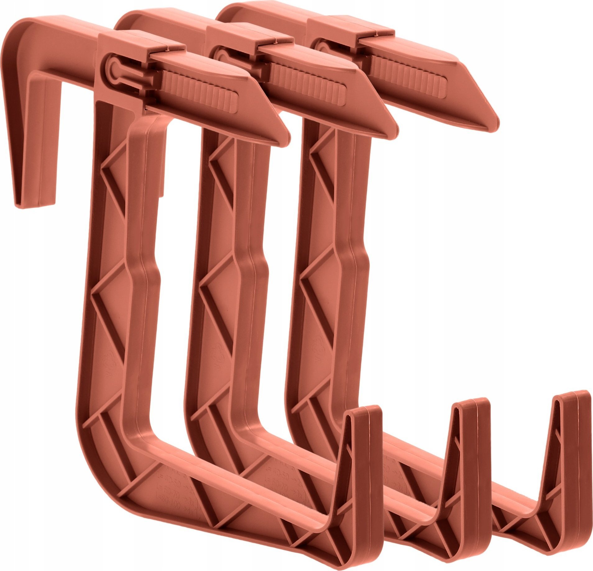 Kadax Uchwyt Wieszak Na Doniczkę Skrzynkę Balkonową 3szt