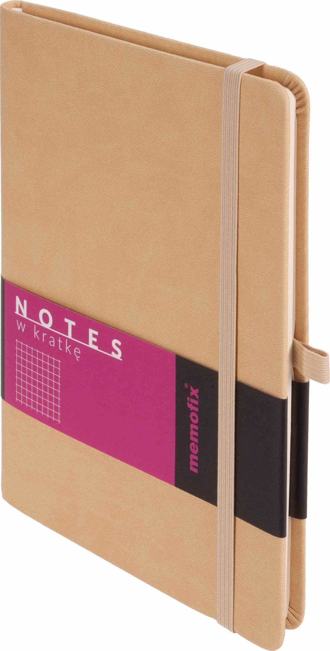 Notes Memofix A5 kratka beżowy