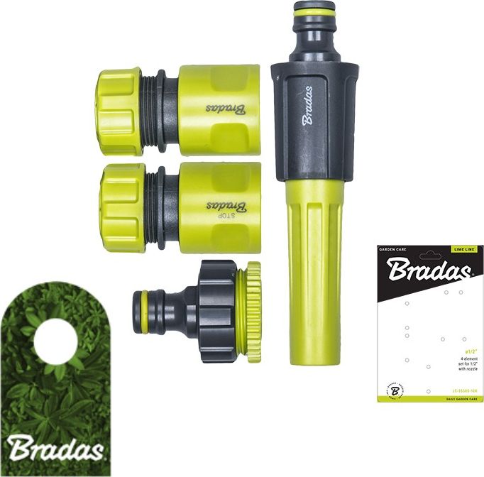Bradas 4-elementowy zestaw zraszający na wąż 1/2" LIME LINE LE-05500-12K BRADAS 4499
