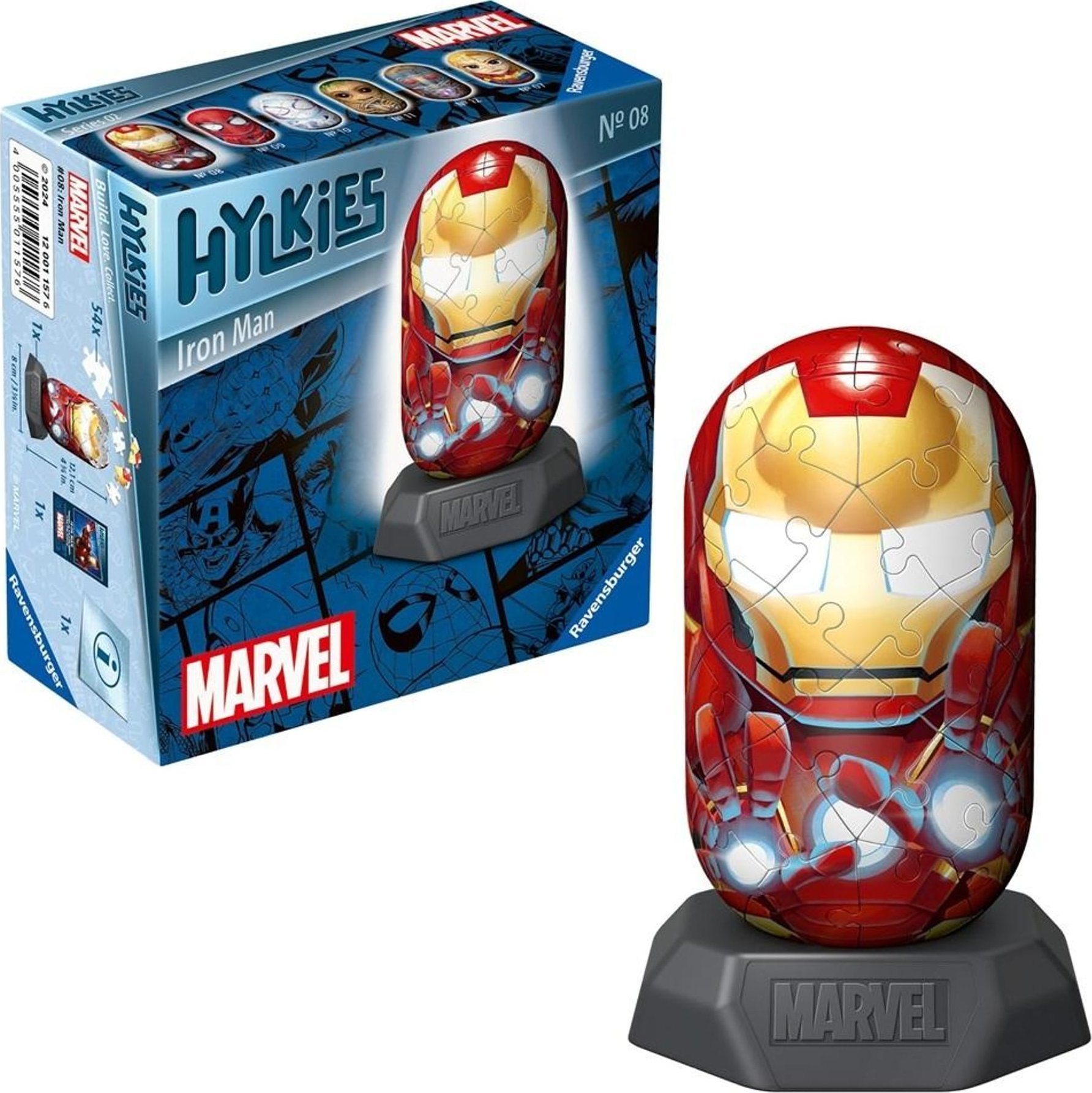 Ravensburger Puzzle 3D Hylkies: Iron Man