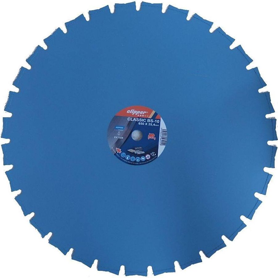 Norton Clipper NORTON CLIPPER TARCZA DIAMENTOWA NORTON CLASSIC BS-10 650mm do JUMBO 651 DO KAMIENIA PUSTAKÓW BLOKÓW BUDOWLANA