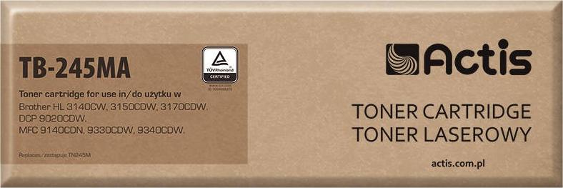 Tusz Actis Toner TB-245MA (replacement Brother TN-245M; Supreme; 2200 stron; red)