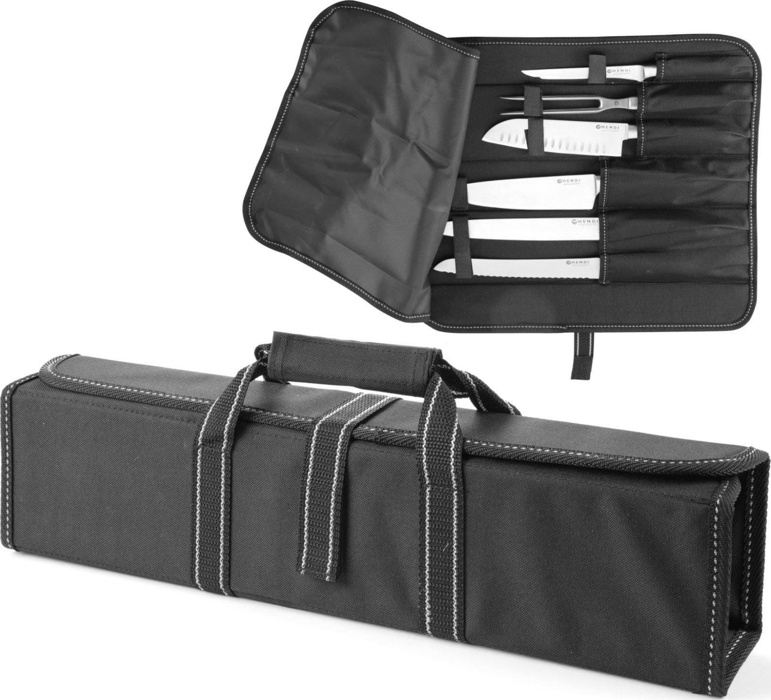 Hendi Torba szefa kuchni na 6 noży do 400 mm 450 x 70 x 110 mm - Hendi 856383 Torba szefa kuchni na 6 noży do 400 mm 450 x 70 x 110 mm - Hendi 856383
